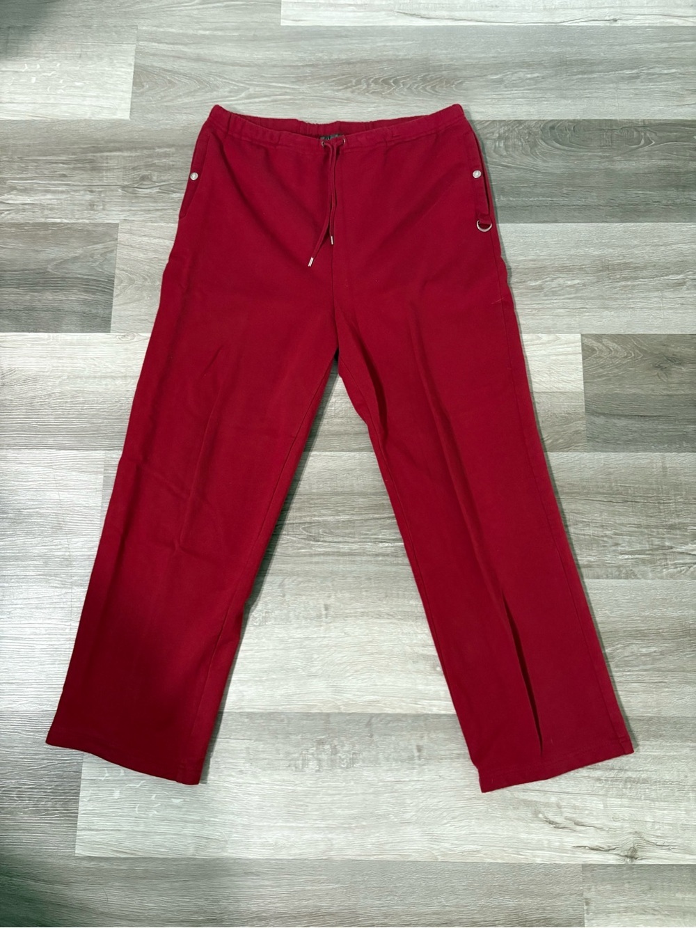 Lauren Ralph Lauren Crimson Drawstring Joggers/Lounge pants. 100% Cotton. Large